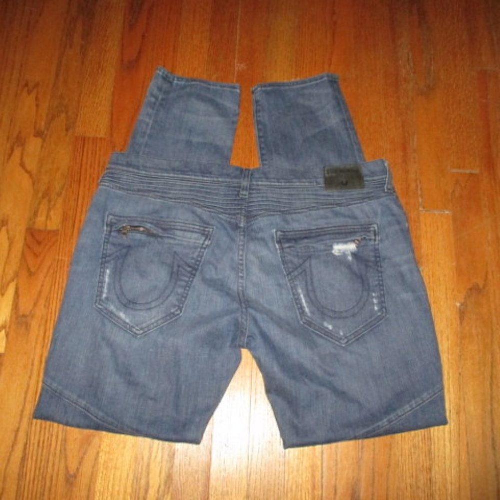 TRUE RELIGION Rocco Relaxed Skinny Jeans Men Sz 38